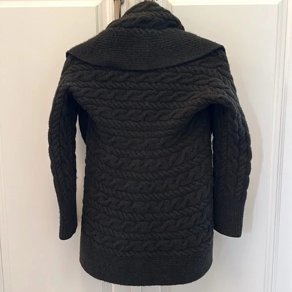 Ralph Lauren Black Label circle Cardigan Olive Green S but close to XS fit.